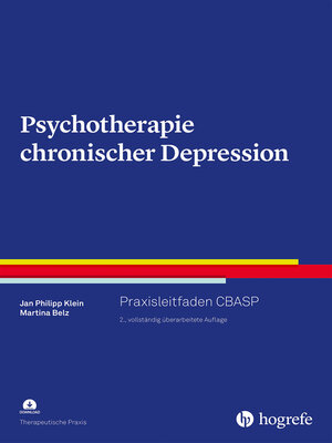 cover image of Psychotherapie chronischer Depression
